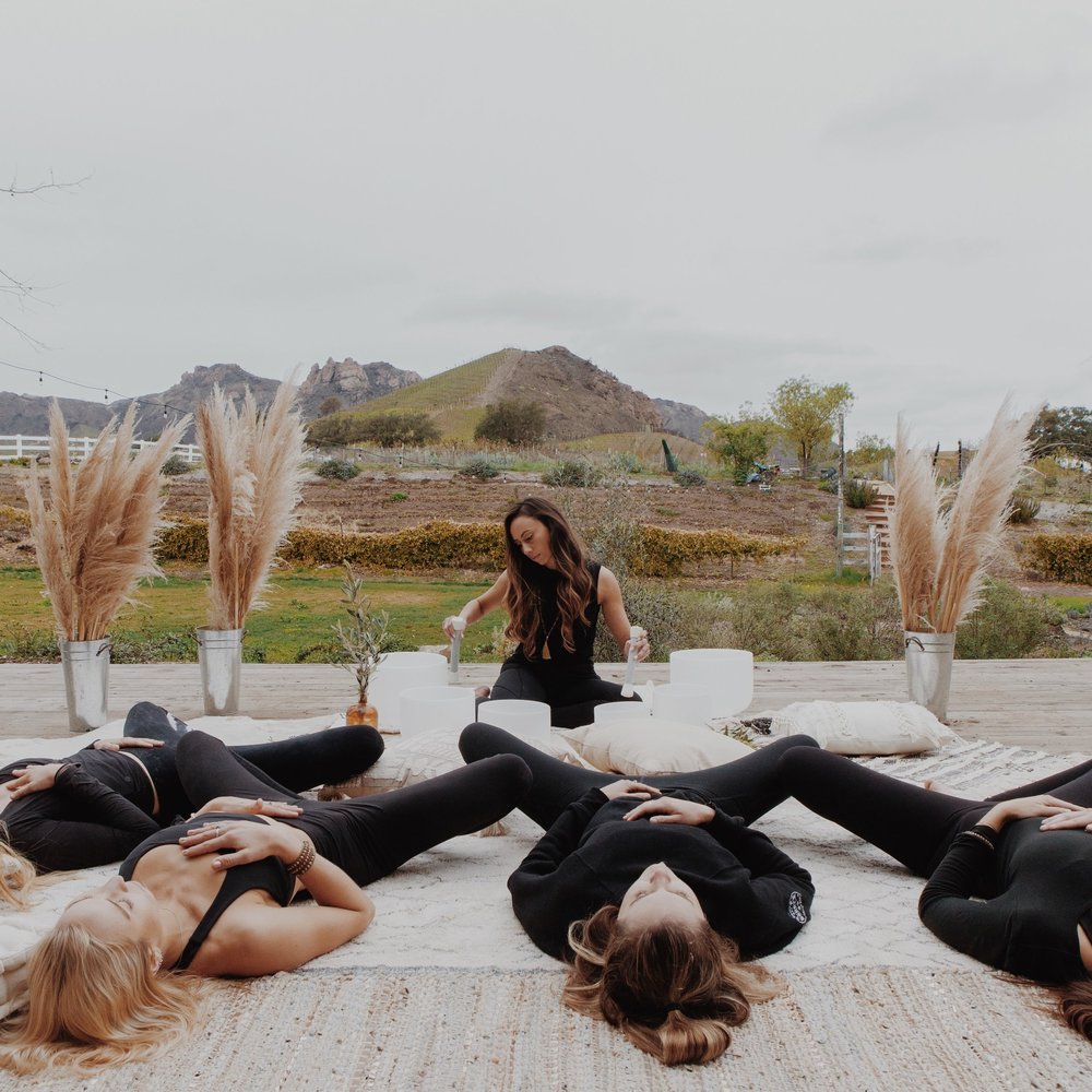 salvaje sound bath yoga malibu