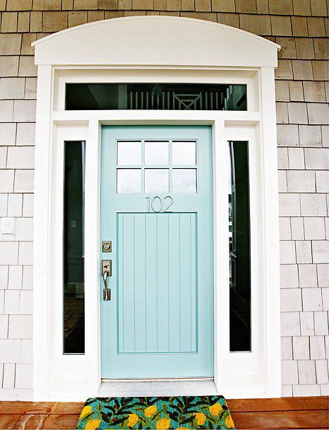 inspiration for a front door makeover