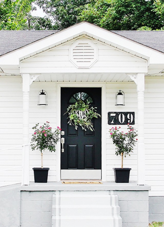 inspiration for a front door makeover