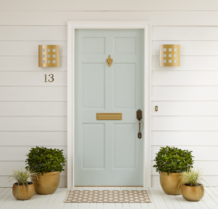 inspiration for a front door makeover