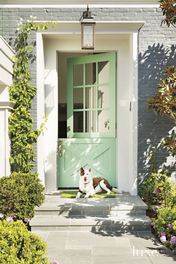 inspiration for a front door makeover