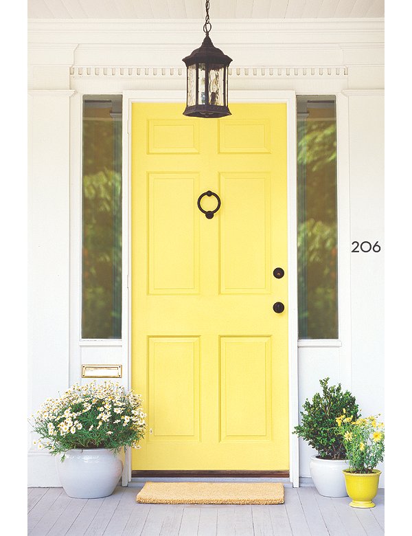 inspiration for a front door makeover